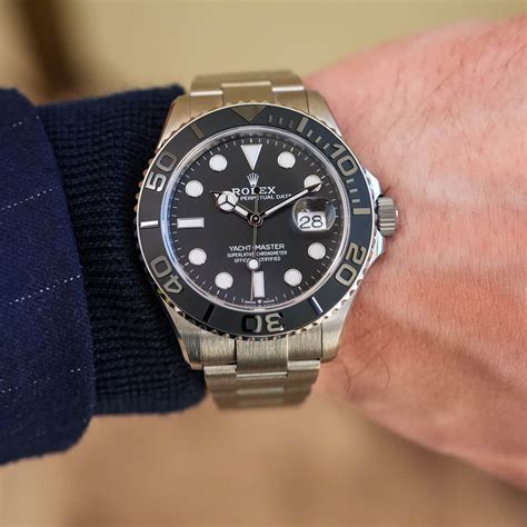 rolex yacht master titanium review|2022 Rolex Yacht-Master review.